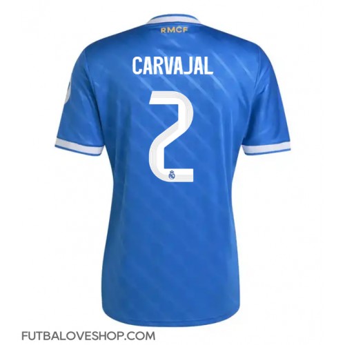 Dres Real Madrid Daniel Carvajal #2 Tretina 2025-26 Krátky Rukáv Dres Real Madrid Daniel Carvajal #2 Tretina 2025-26 Krátky Rukáv